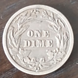Moneda - 1 Dime 1909 - D - Argint - An rar, America de Nord