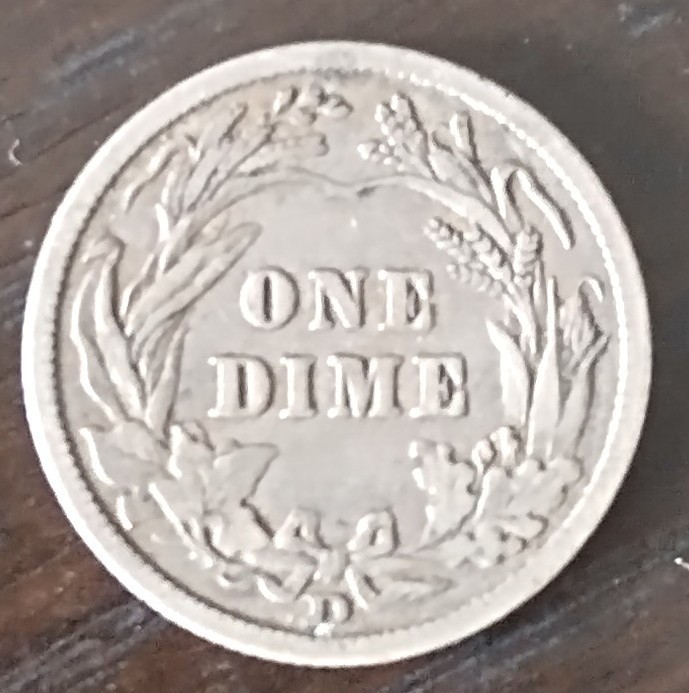 Moneda SUA - 1 Dime 1909 - D - Argint - An rar
