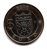 Finlanda 5 Euro 2010 (Provinciile Finlandei - Finlanda) KM-158 (1)