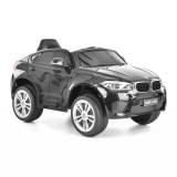 Masina De Jucarie Cu Baterie, Telecomanda, Mp3, Usb, Lumini Si Sunete, Bmw X6 - Black