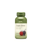 Gnc Herbal Plus Triple Ginsa, Extract Standardizat Din 3 Tipuri De Ginseng, 100