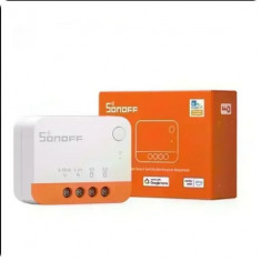 Senzor Zigbee Sonoff SNZB MINI L2 Temperatura, Umiditate, Monitorizare LCD