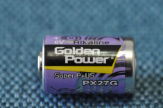 Baterie alcalina PX27 G 6V Golden Power (Mallory, Varta 7150) Alkaline foto