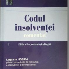 Codul insolventei comentat- S.D.Carpenaru, M.A.Hotca, V.Nemes