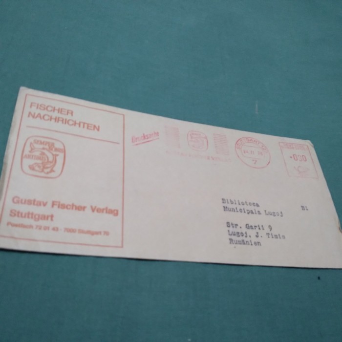 INTREG POSTAL STUTTGART