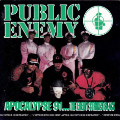 CD Public Enemy – Apocalypse 91... The Enemy Strikes Black (-VG)