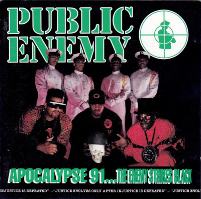 CD Public Enemy &amp;ndash; Apocalypse 91... The Enemy Strikes Black (-VG) foto
