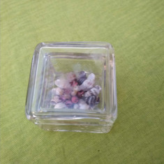 Cutie de bijuterii din sticla