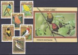DB1 Fauna Pasari Benin 1999 6 v. + SS MNH