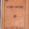 HST C1228 Studii critice 1927 Sanielevici