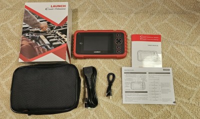 Diagnoza Launch CRP123X V2.0 ENG ABS SRS Transmission + 7 service reset foto