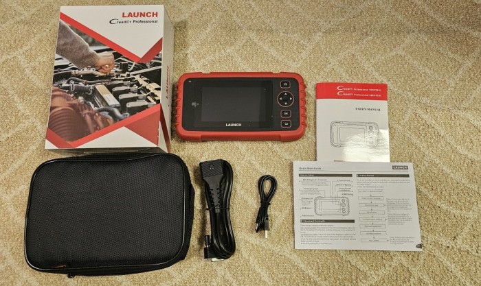 Diagnoza Launch CRP123X V2.0 ENG ABS SRS Transmission + 7 service reset