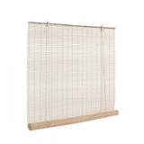 Jaluzea tip rulou din bambus natur Midollo 120 cm x 260 h Elegant DecoLux