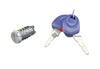 Butuc yala usa Fiat Bravo/Brava (182), 06.1995-10.01, Seicento (187), 02.98-11.2010, fata/spate, cu chei, cu o usa pentru yala de la portbagaj foto