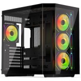 Carcasa Krux Empero, MiddleTower, ATX, Negru