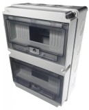 Tablou electric aplicat 20 module (2x10 module) din plastic ABS 290x210mm IP66, Omu System