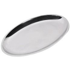 Platou Oval Metalic 30cm foto