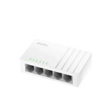 Switch Desktop Cudy GS105U, 5 Porturi Gigabit, RJ-45, 10/100/1000 Mbps, USB-C