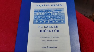 program FC Szeged - Diosgyor foto