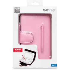 Husa + Stylus BigBen pentru Nintendo 3DS XL - Roz - EAN: 3499550307719 (e)