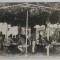 GRUP DE MILITARI IN UNIFORMA AUSTRO - UNGARA , IN GRADINA UNUI RESTAURANT , CARTE POSTALA , 1909
