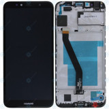 Huawei Y6 2018 (ATU-L21, ATU-L22) Capac frontal modul display + LCD + digitizer negru