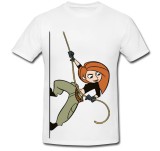Tricou &quot; Kim Possible in actiune &quot;
