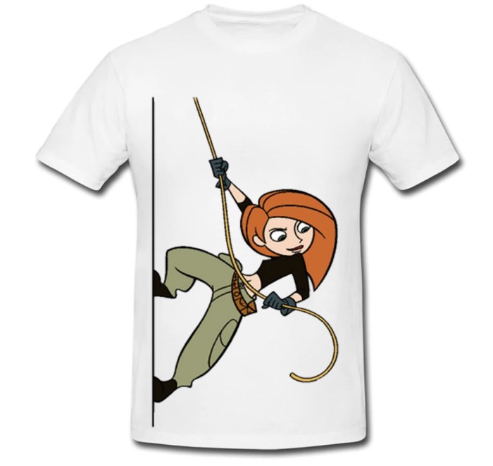 Tricou &quot; Kim Possible in actiune &quot;