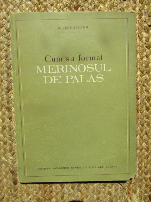 CUM S-A FORMAT MERINOSUL DE PALAS - N. TEODOREANU AUTOGRAF