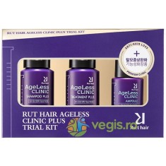 Travel Size: Sampon 30ml + Tratament 30ml+ Ser Impotriva Incaruntirii si Caderii Parului 20ml Ageless Clinic