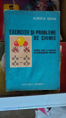 EXERCITII SI PROBLEME DE CHIMIE AURICA SOVA foto