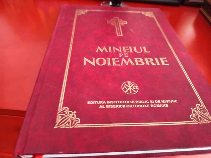 MINEIUL PE NOIEMBRIE 2005 CU BINECUVANTAREA PF TEOCTIST. REPRODUCE EDIȚIA 1983