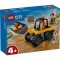 LEGO CITY INCARCATOR PE ROTI GALBEN PENTRU CONSTRUCTII 60450