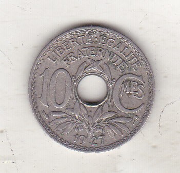 bnk mnd Franta 10 centimes 1927