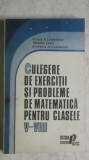 Petrus Alexandrescu, s.a. - Culegere de exercitii si probleme de matematica ...