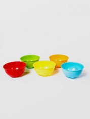 Bol rotund, 13x6 cm, din plastic, Sterk, diverse culori, NR.1