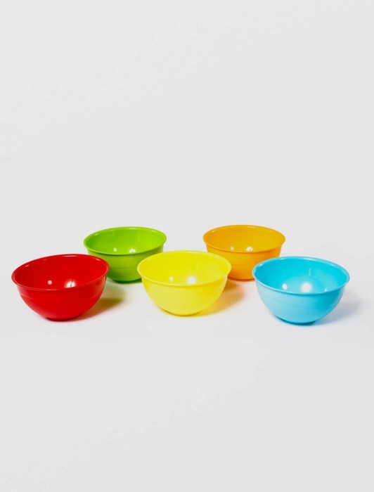 Bol rotund, 23x11 cm, din plastic, Sterk, diverse culori, NR.4