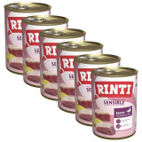 Conservă RINTI SENSIBLE rață, ficat &amp;amp; cartofi 6 x 400 g