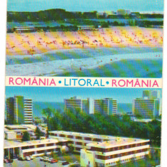 CPIB 18889 CARTE POSTALA - LITORA. MANGALIA, JUPITER, PLAJA PARADIS