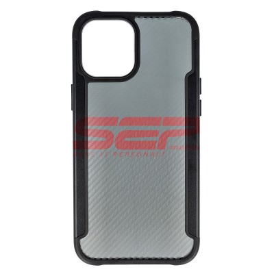 Toc TPU+PC Carbon Fiber Apple iPhone 12 Pro Max Black foto