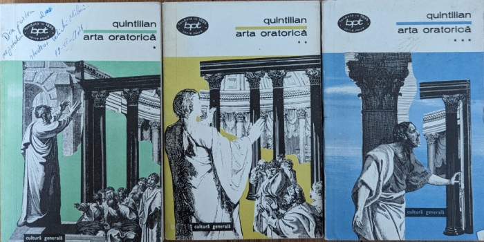 Arta Oratorica Vol.1-3 - Quintilian ,559137