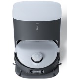 Aspirator robot, Ecovacs, Deebot X1 Plus, cu baza de autocuratare, Negru/Gri