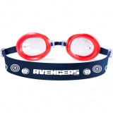 Ochelari inot Avengers Seven, silicon, lungime reglabila, marime universala, 3 ani+, Rosu/Negru