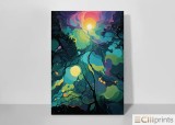 Tablou &bdquo;Solar Tapestry&rdquo; - Print Digital - P&acirc;nză Bumbac 100% pe Șasiu din lemn