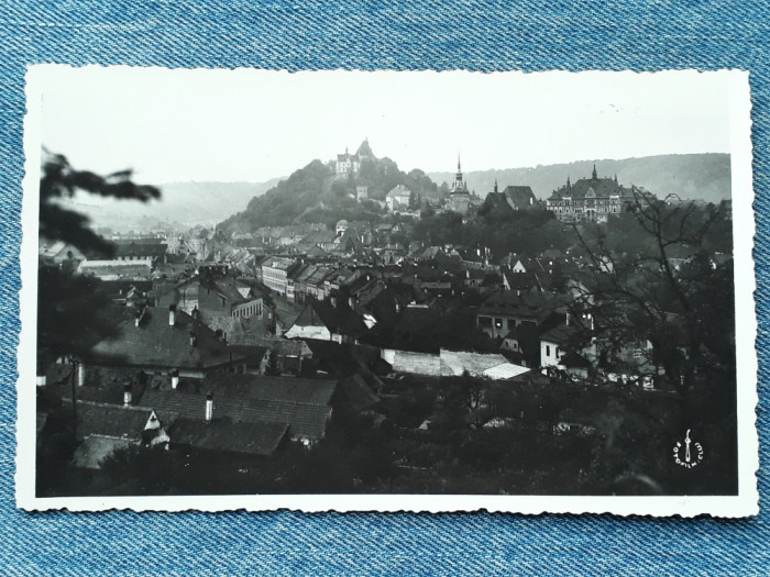 485 - Sighisoara - vedere 1937 / Segesvar carte postala Fotofilm
