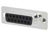 Cabo D-Sub 15 PIN Mamă Crimpat Negru - Conector Mufă pentru Aplicatii Electronice