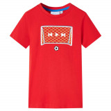 Tricou pentru copii, roșu, 104