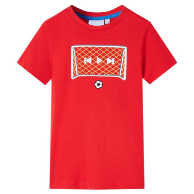 Tricou pentru copii, roșu, 104 foto