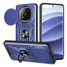 Husa Xiaomi Redmi Note 14 Pro+ 5G protectie camera Techsuit CamShield Series, albastru foto