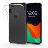 Husa pentru Google Pixel 4a, Silicon, Transparent, 56662.03, kwmobile, Carcasa